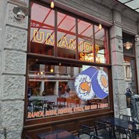 Outside at Umamido Ramen & Sushi Bourse in Brussels
