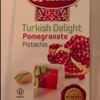 Turkish delight pomegranate pistachio (From Turkey) at Passport Sweets in St Augustine