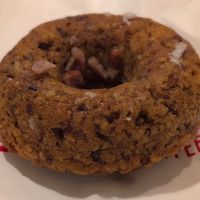 Gluten free vegan pumpkin donut at The Kookaburra Coffee in St Augustine