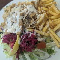 Veganer Dönerteller at Best Döner Pizza in Bad Sackingen