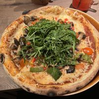 Pizza vegetariana with vegan cheese  at Ciao Bella München Tal  in Munich