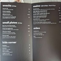 Menu July 2026 at MOD. Dining in Sydney