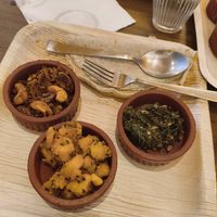 Mixed vegetables at Pūrnah: Kitchen. Pantry. Table in Mumbai