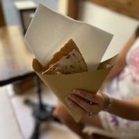 Wholewheat vegan piadina    at Piadina Biologica in Assisi