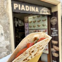 Loved...  at Piadina Biologica in Assisi