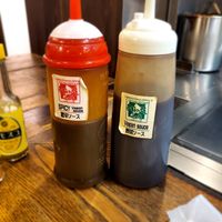 Sauces at Nagataya in Hiroshima