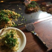 My plate at Nagataya in Hiroshima