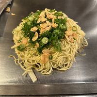 Vegan okonomiyaki   at Nagataya in Hiroshima