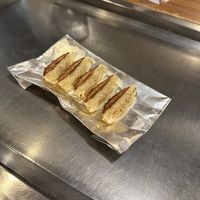 Vegan gyozaa  at Nagataya in Hiroshima