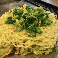 Vegan option at Nagataya in Hiroshima