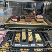 Vegan baked goods at Two Tides Bakery in Tairua