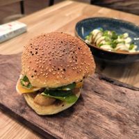 No chicken burger at Tabi Loo Ixelles in Brussels