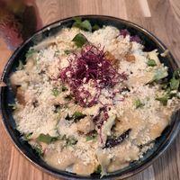 Cesar salad at Tabi Loo Ixelles in Brussels