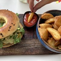 Beyond burger  at Tabi Loo Ixelles in Brussels
