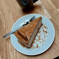 Speculoos cheesecake 🤍 at Tabi Loo Ixelles in Brussels