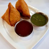 Samosa at Chaat Bhavan in Dublin