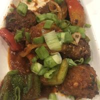 Mix Veg Manchurian starter at Chaat Bhavan in Dublin