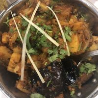 Aloo Baigan at Chaat Bhavan in Dublin