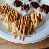 Dont be shellfish  at Sushi Love in Portland