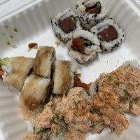 Vegan sushi to at Sushi Love in Portland