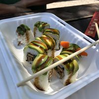 the mother of dragons at Sushi Love in Portland