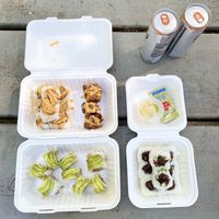 Don’t Be a Shellfish, Starry Inari, Bok Bok & Mother of Dragons rolls— all great! at Sushi Love in Portland