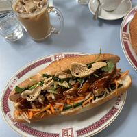 Tofu & Mushroom Bahn Mi  at Good Days Hot Bread in Brunswick