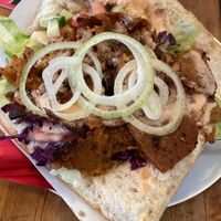 Veganer Döner  #Veganuary at Black Veg in Bonn