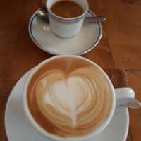 Awesome coffee at Black Veg in Bonn