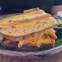 Tempeh Reuben (this is just half of the sandwich!)  at Sister in Dublin