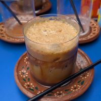 Miso iced latte at Sister in Dublin