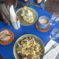 Vegan chilaquiles   at Sister in Dublin