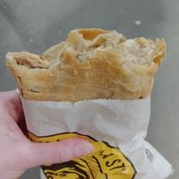 Vegan steakless at West Cornwall Pasty Bristol Temple Mead in Bristol
