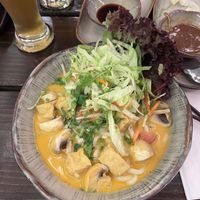 Kokos Udon Soup with Tofu  at Com Ba Mien Bad Kreuznach in Bad Kreuznach