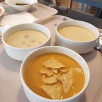 soups included in menu at Vega City in Budapest