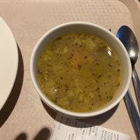 French soup at Vega City in Budapest