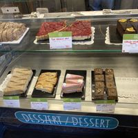 Desserts  at Vega City in Budapest