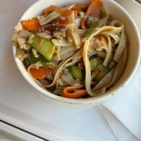 pad thai at Vega City in Budapest