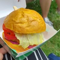 Krabby patty at Vega City in Budapest