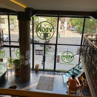 Sicht aus oberer Etage nach unten  at Vega City in Budapest