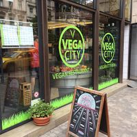 outside storefront at Vega City in Budapest
