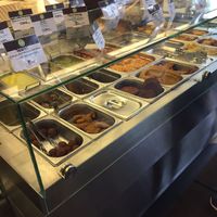 savoury food at Vega City in Budapest