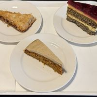 A reasonable amount of dessert for two  at Vega City in Budapest