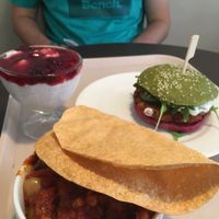 Great vegan food at Vega City in Budapest