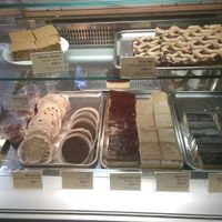 Pastry assortment (differs every day) at Vega City in Budapest