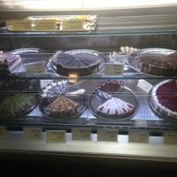 Pastry assortment (differs every day) at Vega City in Budapest