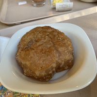 This was some sort of bread-ish thing that was crispy and nice with my entree. at Vega City in Budapest