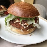 “Retro Burger” - would not recommend :/ at Vega City in Budapest