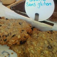 Dessert counter at Cafe Marmelade in Pointe-claire