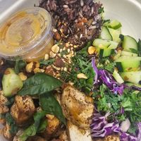 Shroomami Bowl (vegan) at Sweetgreen in Sacramento